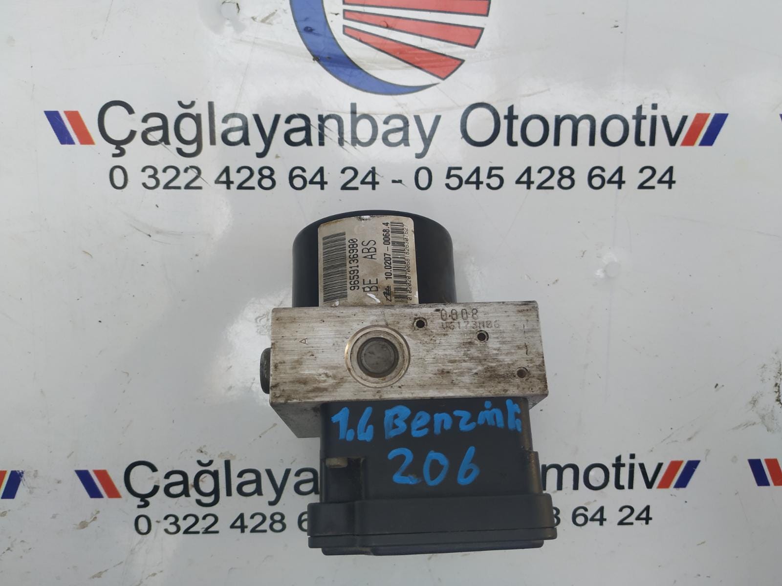 Peugeot 206  1.4 Benzinli abs beyni 